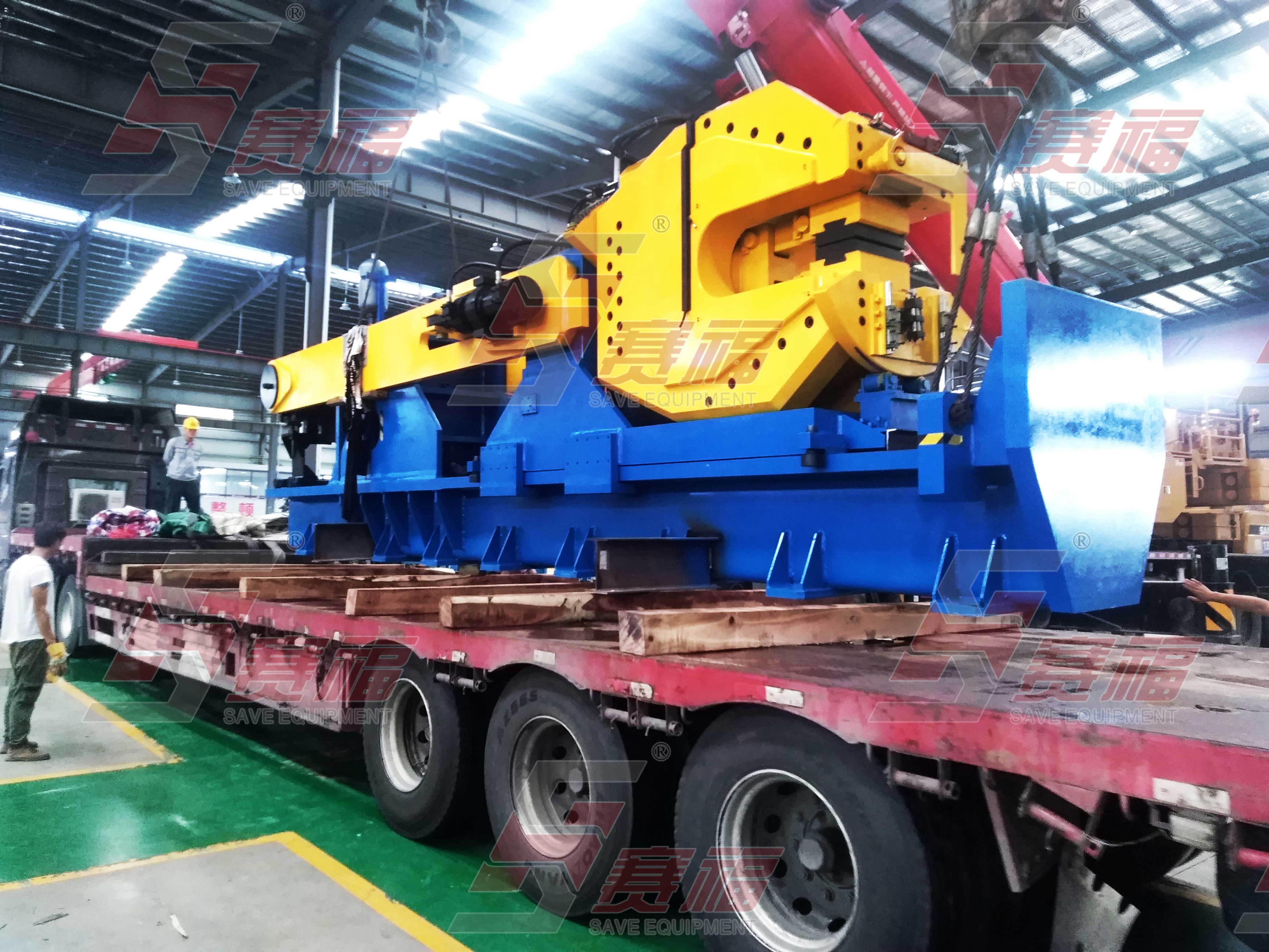 赛福和浙江乐祥铝业有限公司就3000吨挤压机配套的LX3000在线淬火装置合同正式签订