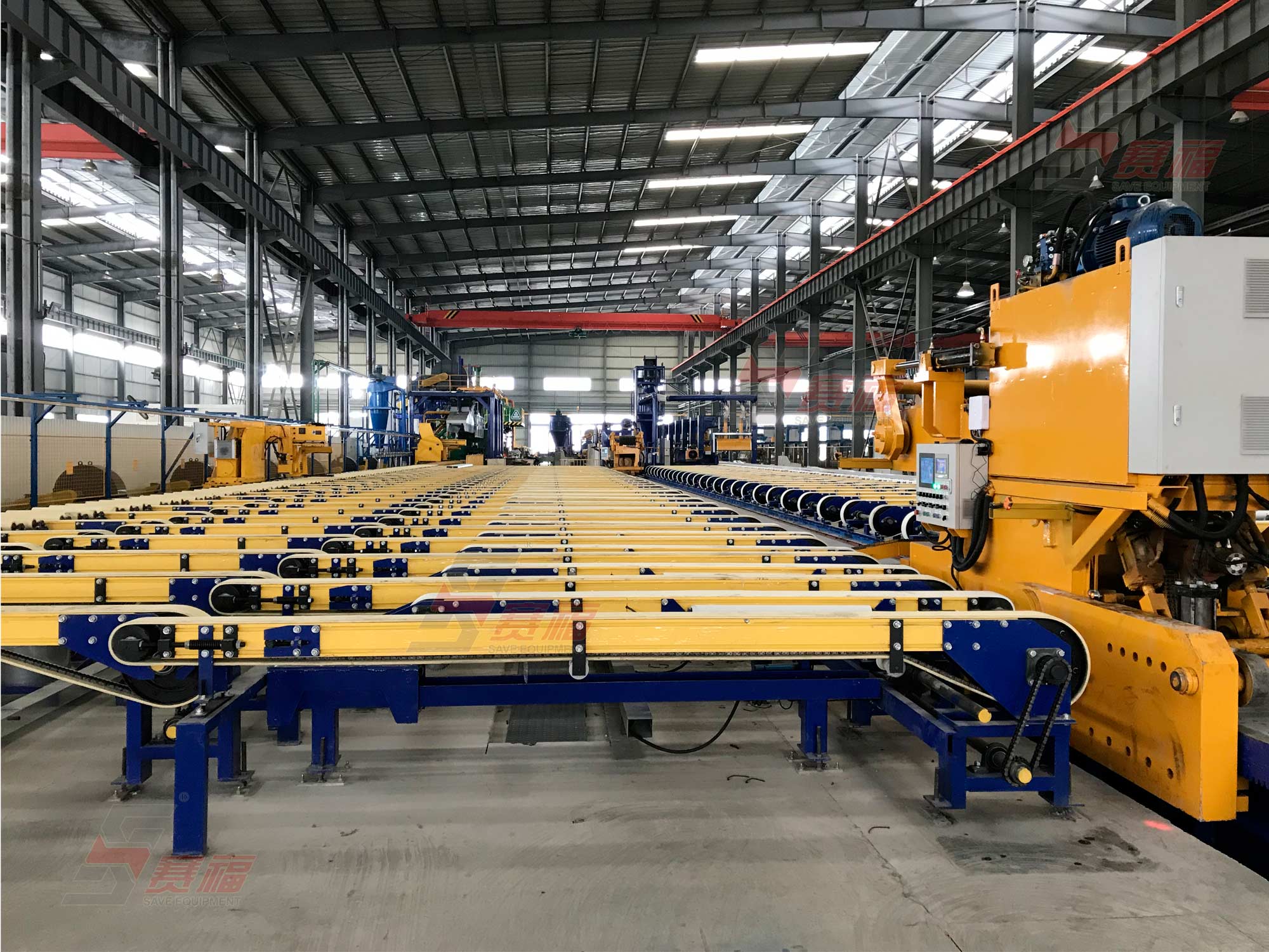 广汉三星新材料科技铝挤压后部生产线（5500T)