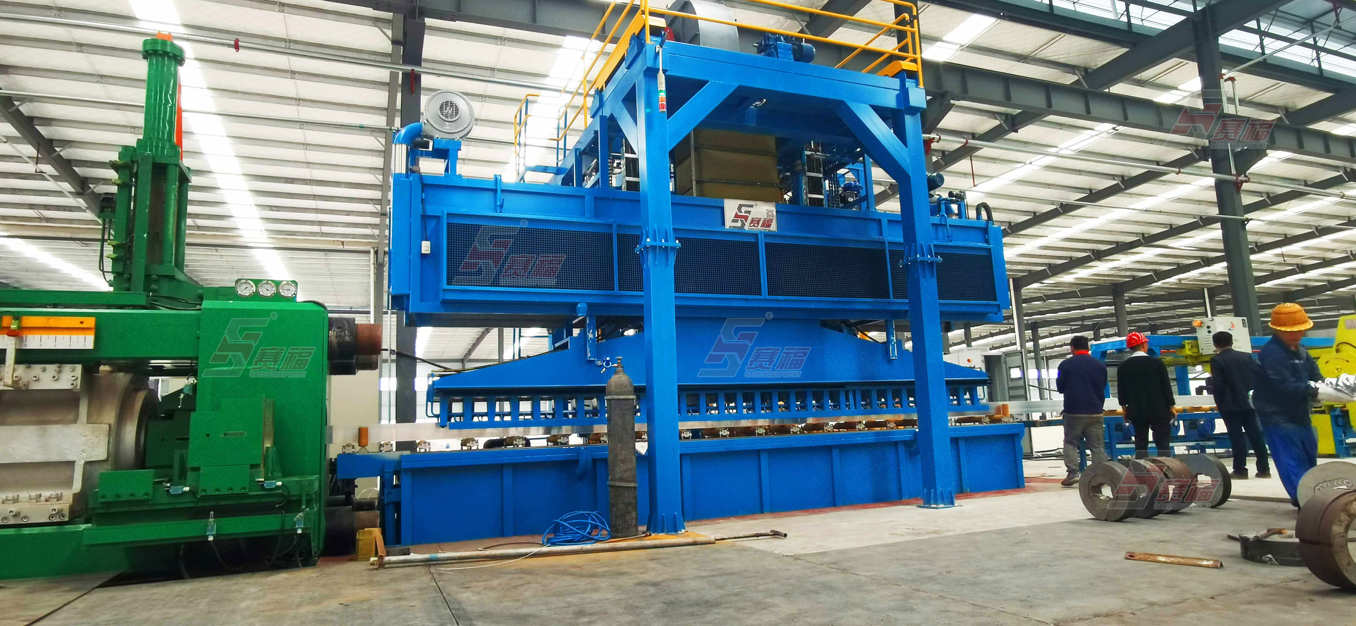 Press Metal International (Malaysia) for quenching equipment of 3000T extrusion plant, which has been put into productio