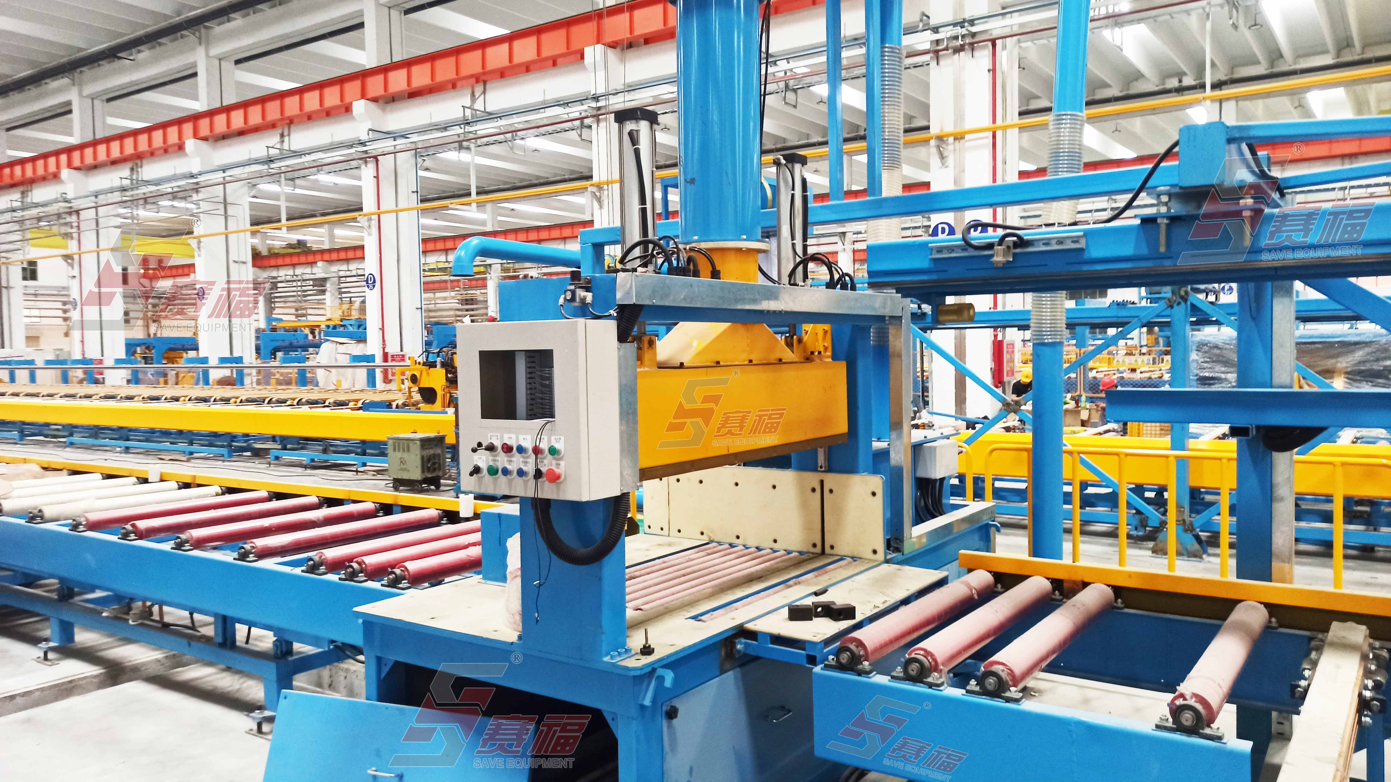 Shangdong HuaJian Aluminium ordered 4360-ton quick cooling quenching system.
