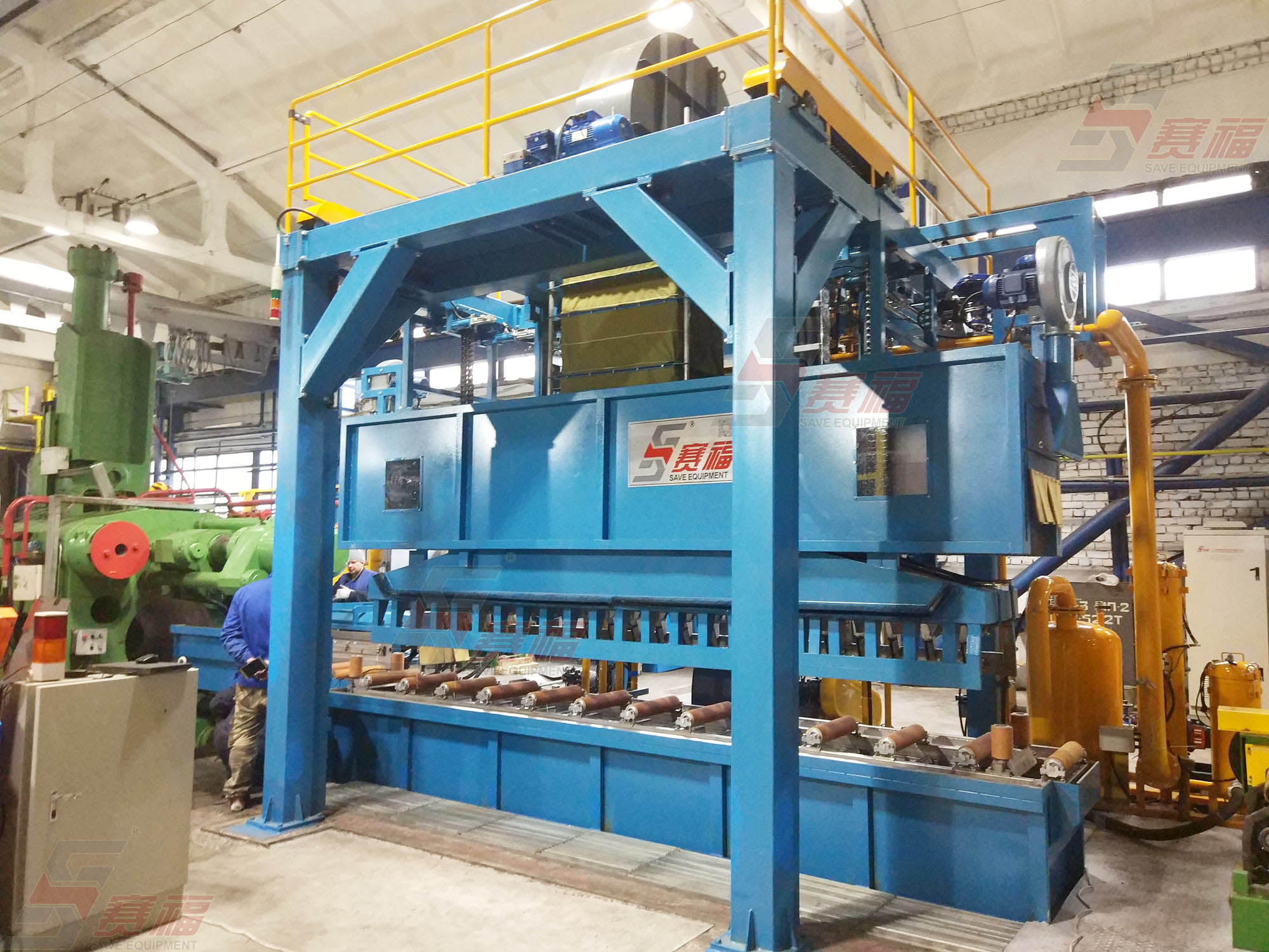 SG.,Co. in Russia --2500T quenching system