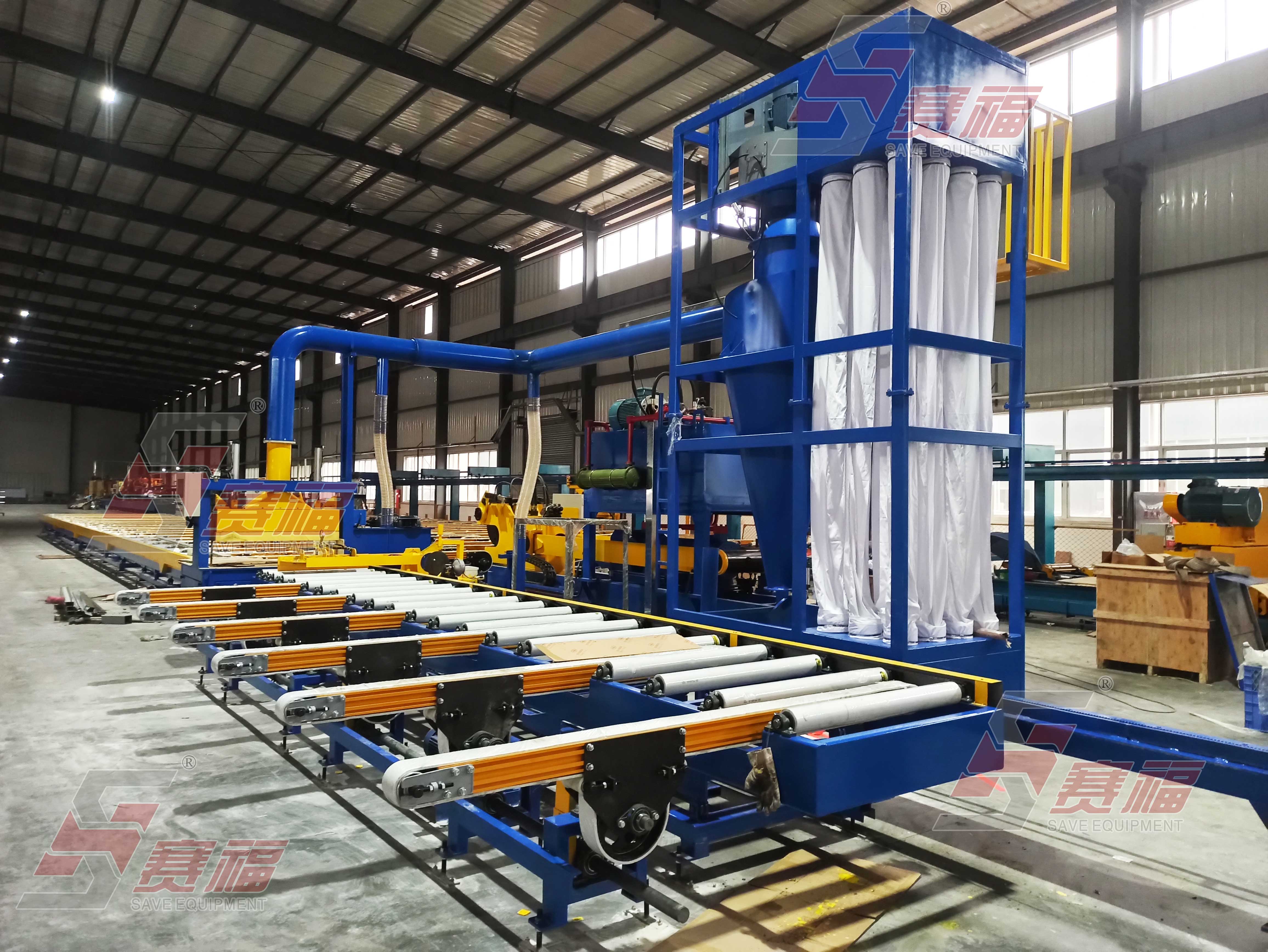 The erection and debugging of handling system for 600T, 800T, 1000T, 1250T, 1500T extrusion line in Henan Fengan Alumini