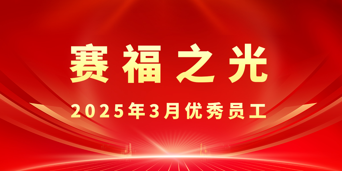 【赛福之光】2025年3月优秀员工先进事迹